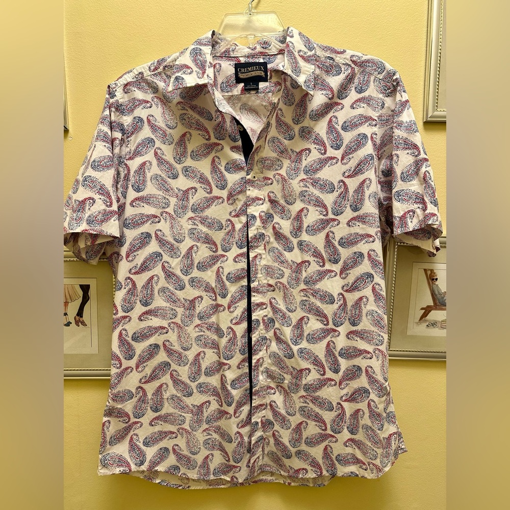 Men’s size large cremieux shirt